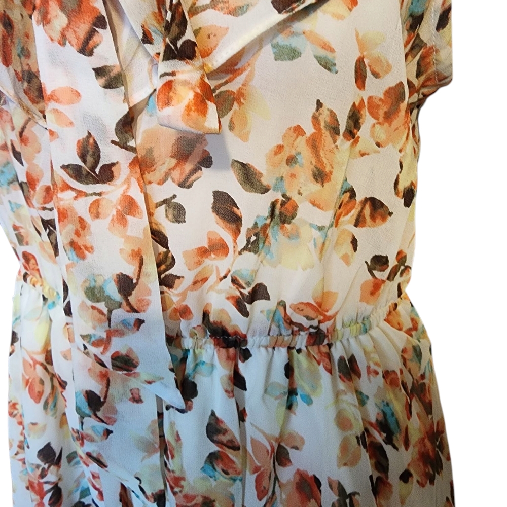 Floral Ruffle Dress - Picture 3 of 3